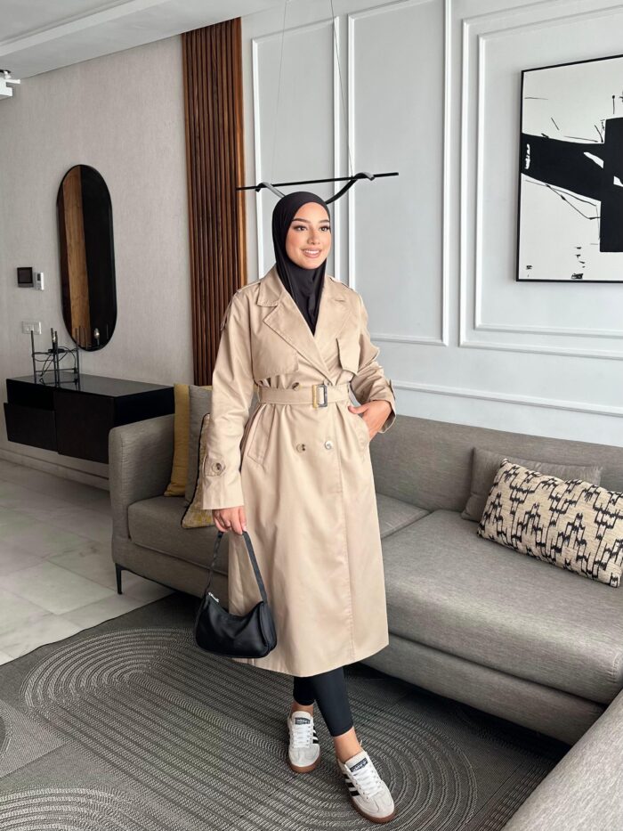 Trench coat beige - Image 3