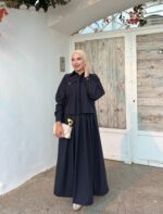 ENSEMBLE/JUPE BLEU MARINE – Image 2