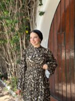 ROBE PLISSÉ VERT – Image 4