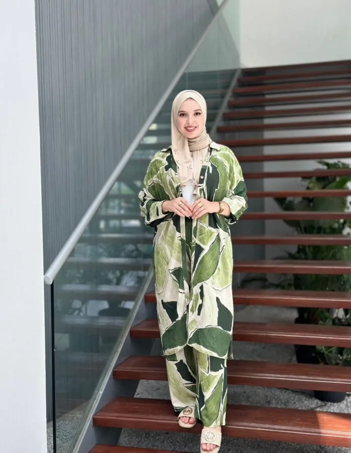 ENSEMBLE VERT OLIVE - Image 3