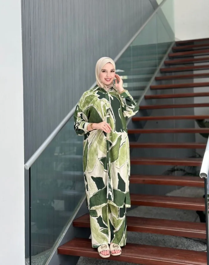 ENSEMBLE VERT OLIVE - Image 4