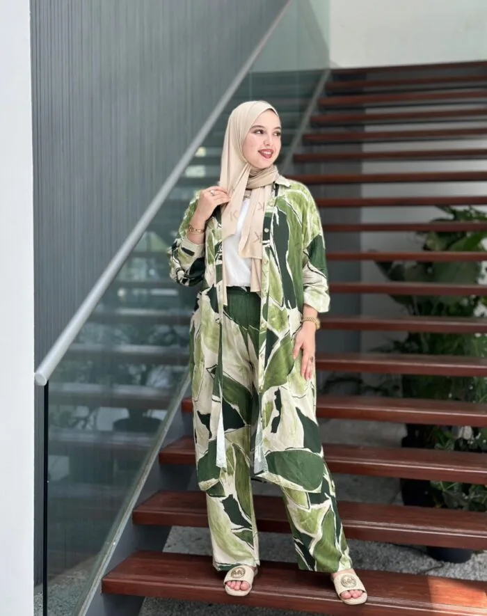 ENSEMBLE VERT OLIVE - Image 6