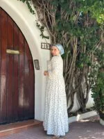 ROBE BLANCHE IMPRIMÉ - Image 5