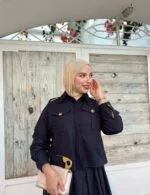 ENSEMBLE/JUPE BLEU MARINE - Image 3
