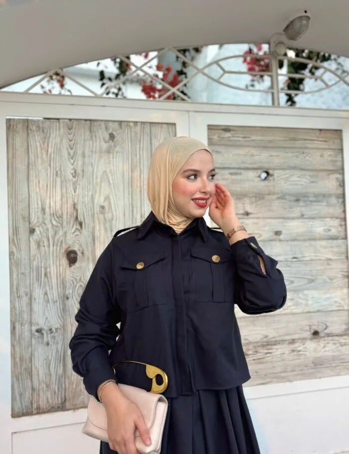 ENSEMBLE/JUPE BLEU MARINE - Image 3