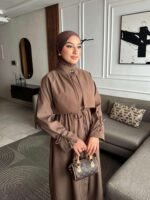 Trench coat marron – Image 2