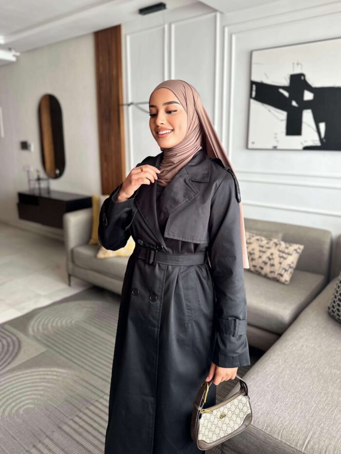 Trench coat Noir - Image 2