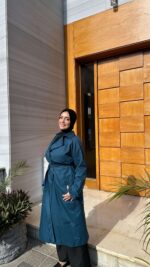 Trench Bleu Pétrole – Image 4