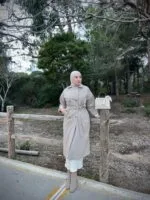 Manteau Cachemire Beige - Image 3