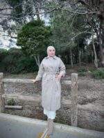 Manteau Cachemire Beige – Image 2