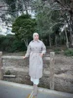Manteau Cachemire Beige - Image 2