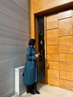 Trench Bleu Pétrole – Image 3